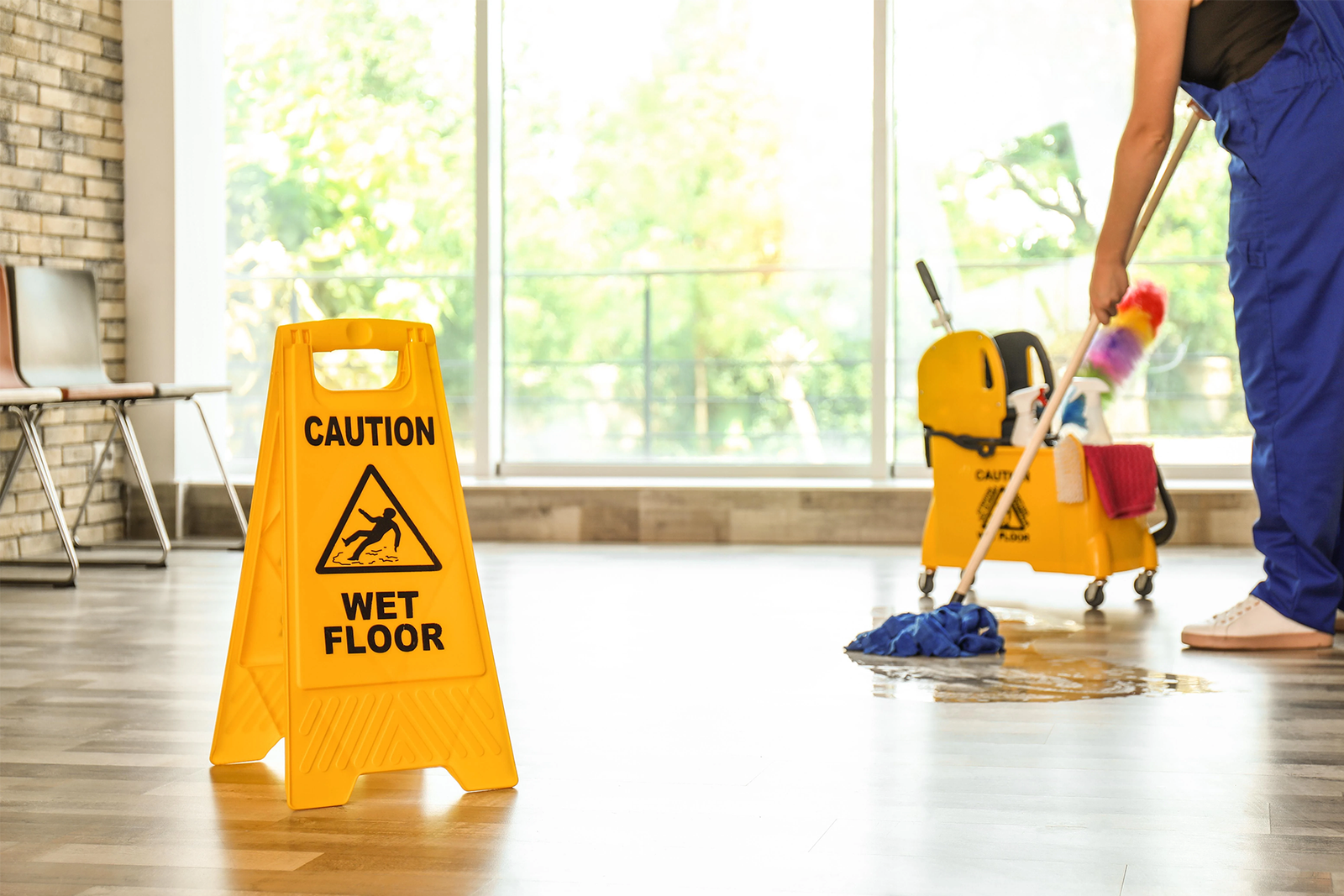 Post construction cleaning